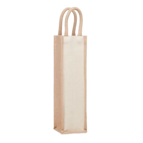 Jute wijntas voor 1 fles CAMPO DI VINO