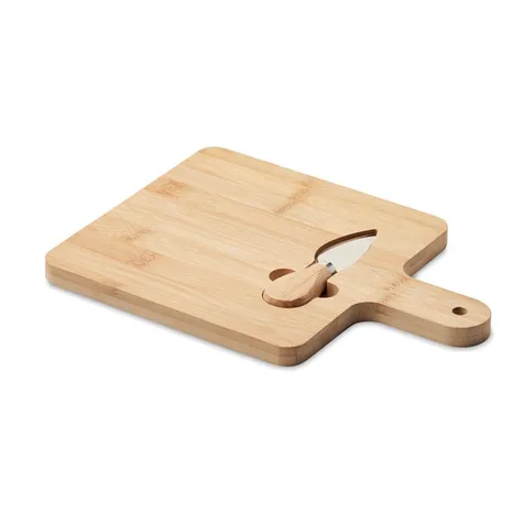Bamboe kaasplank met mes DARFIELD