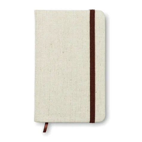 A6 canvas notitieboekje
