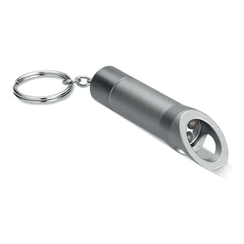 Metalen sleutelhanger met LED LITOP