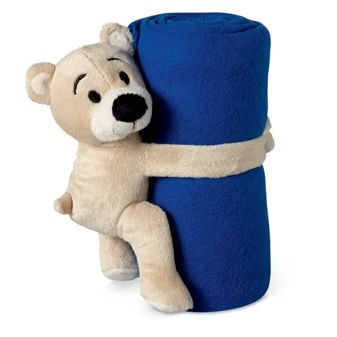 Fleece deken met beer