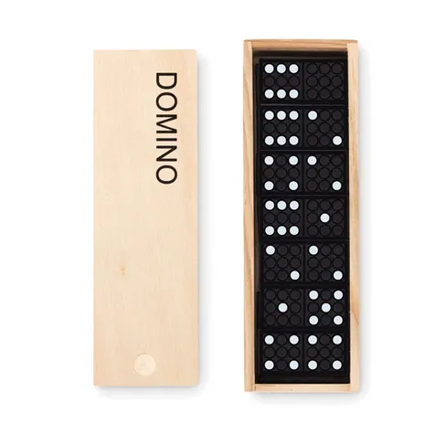 Houten dominospel DOMINO