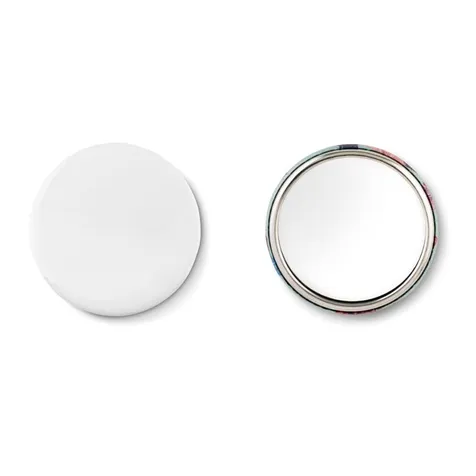 Metalen button MIRROR