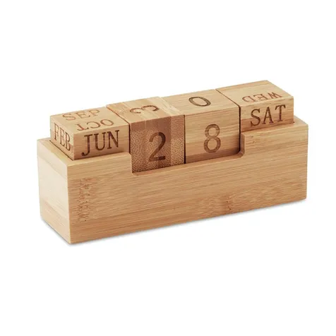 Bureaukalender bamboo KARENDA