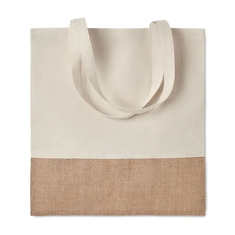 Boodschappentas met jute INDIA TOTE