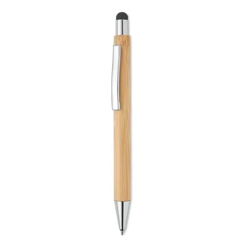 Bamboe stylus balpen BAYBA