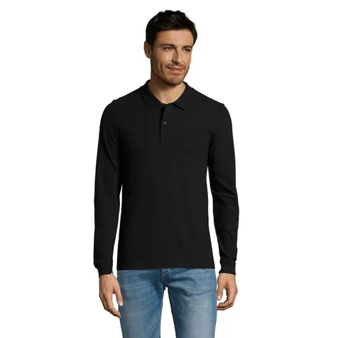 PERFECT MEN LSL POLO 180g SOLS