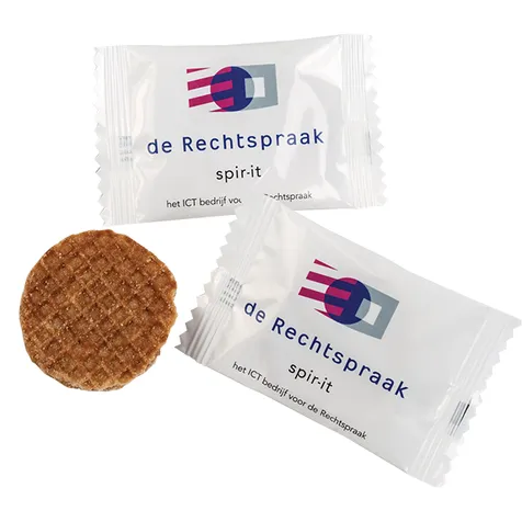 Mini stroopwafel in flowpack merchandise