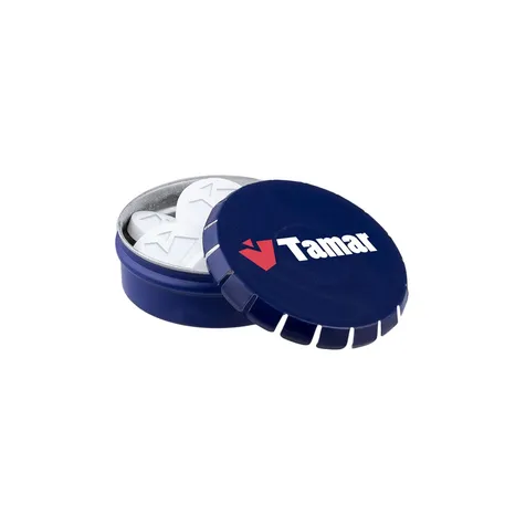 Mini clic-clac blikje logo mints