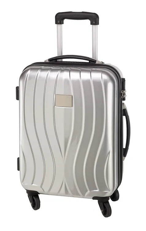 Trolley-boardcase "St.Tropez, pc, zilver