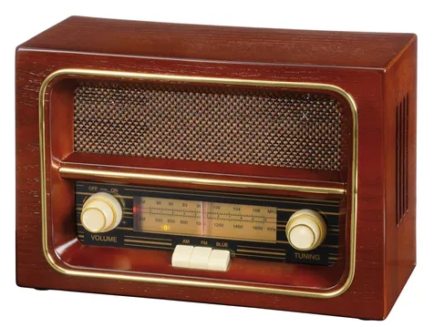 Vintage radio -ontvanger