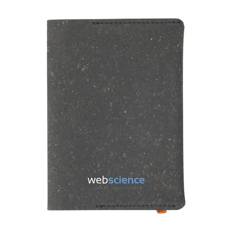 Recycled Leather Passport Holder paspoorthoesje