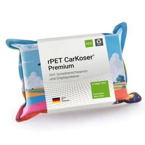 rPET CarKoser® 2-in-1 Premium ruitenspons, all-inclusive pakket