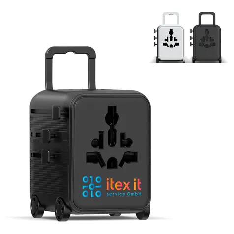 Xoopar Luggie GaN Wereldstekker Trolley