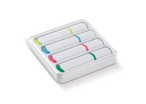 Tekstmarkers set van 4