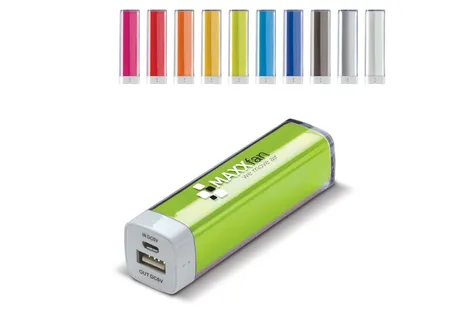 Powerbank transparant 2200mAh