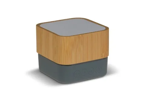 Speaker bamboe vierkant 3W
