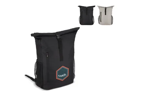 R-PET 600D Rolltop fietsrugzak 20L
