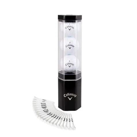 Golfballen Callaway 3-ball tee tube