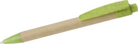 Kartonnen en tarwestro balpen Spencer