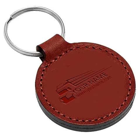 Kunstlederen sleutelhanger P02009KL