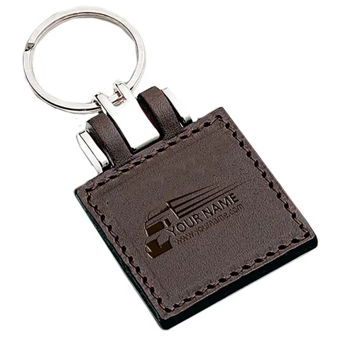 Lederen sleutelhanger P02628L