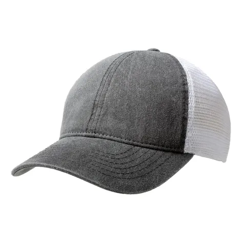 Washed Cotton Soft Mesh Trucker baseballcap