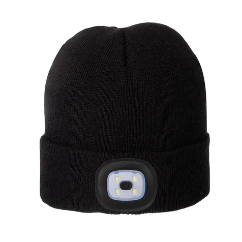 luxe LED Beanie with Brim