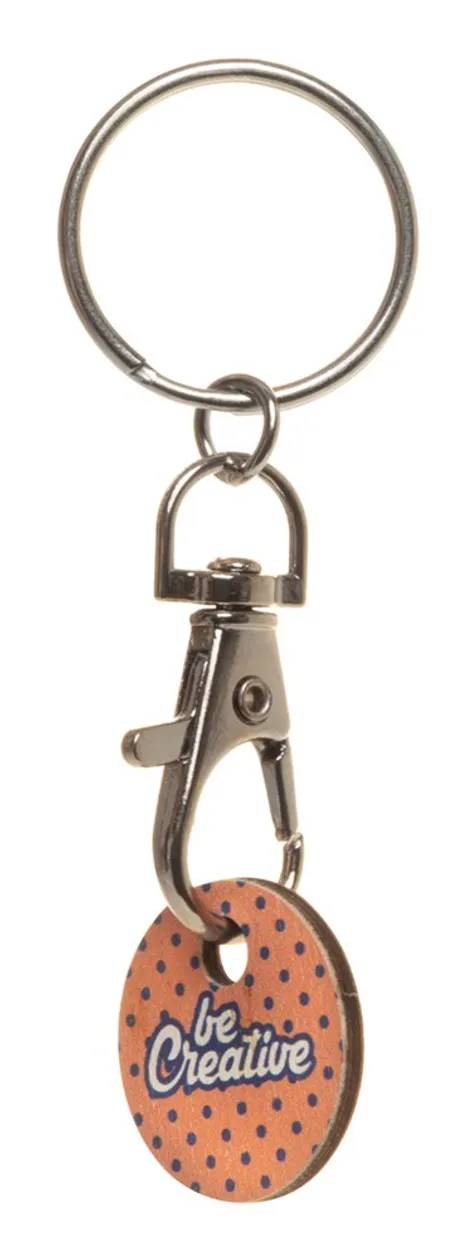 ColoShop Eco - custom made trolley munt sleutelhanger