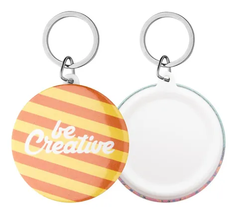 KeyBadge Maxi - button sleutelhanger met pin