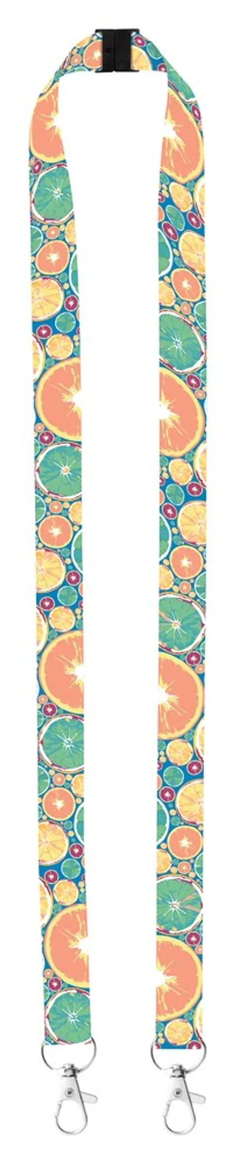 Subyard Double Safe - aangepaste sublimatie lanyard