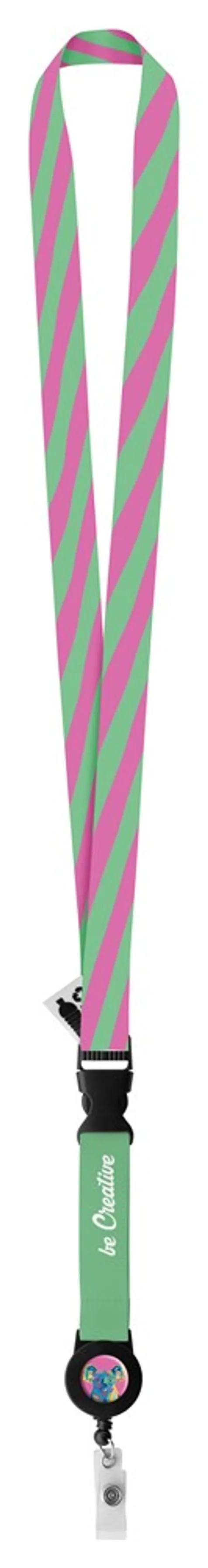 Subyard YoYo B RPET - custom made sublimatie lanyard