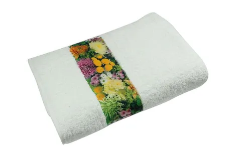 Sophie Muval handdoek met polyester rand 100x50 cm 400 gr/m²