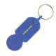 Sleutelhanger winkelwagenmuntje