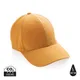 Impact 6 panel 280gr gerecycled katoenen cap, AWARE™ tracer