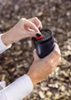 Dubbelwandige vacuüm lekvrije beker met lock 300ml