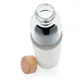 Borosilicaatglas fles met PU sleeve