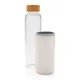 Borosilicaatglas fles met PU sleeve