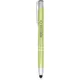 Moneta geanodiseerde aluminium stylus balpen