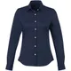 Vaillant oxford dames blouse met lange mouwen