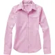 Vaillant oxford dames blouse met lange mouwen