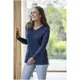 Stanton dames pullover met v-hals