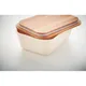 Lunchbox met bamboe deksel