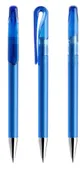 Prodir DS1TTC Transparent with Chrome Metal Nose-Cone