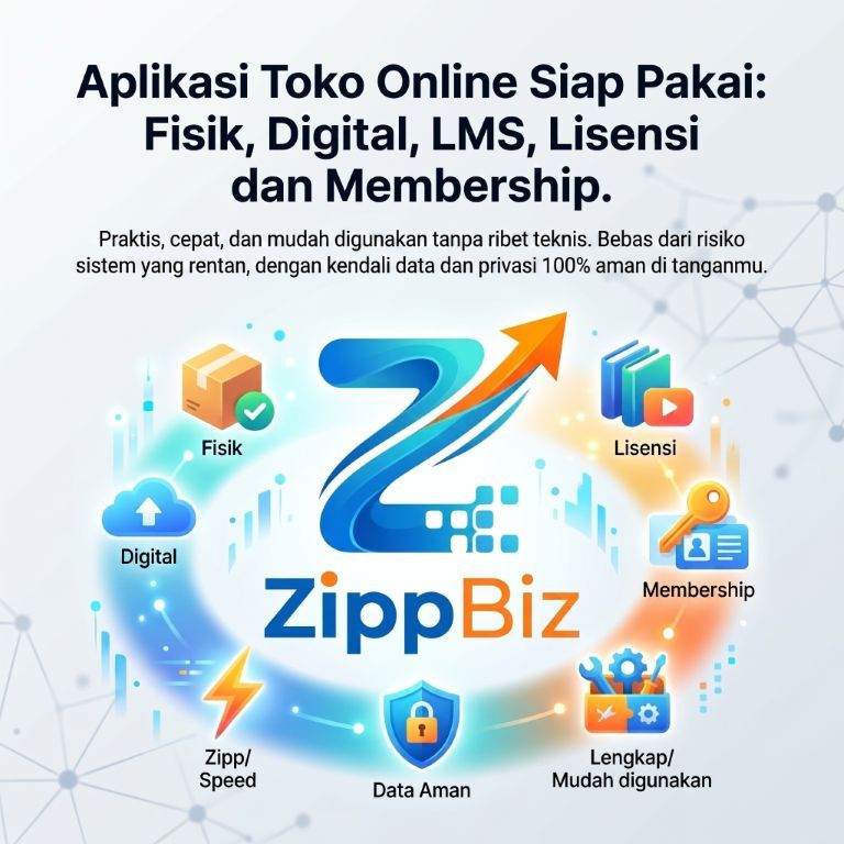 ZippBiz - Aplikasi Toko Online Siap Pakai