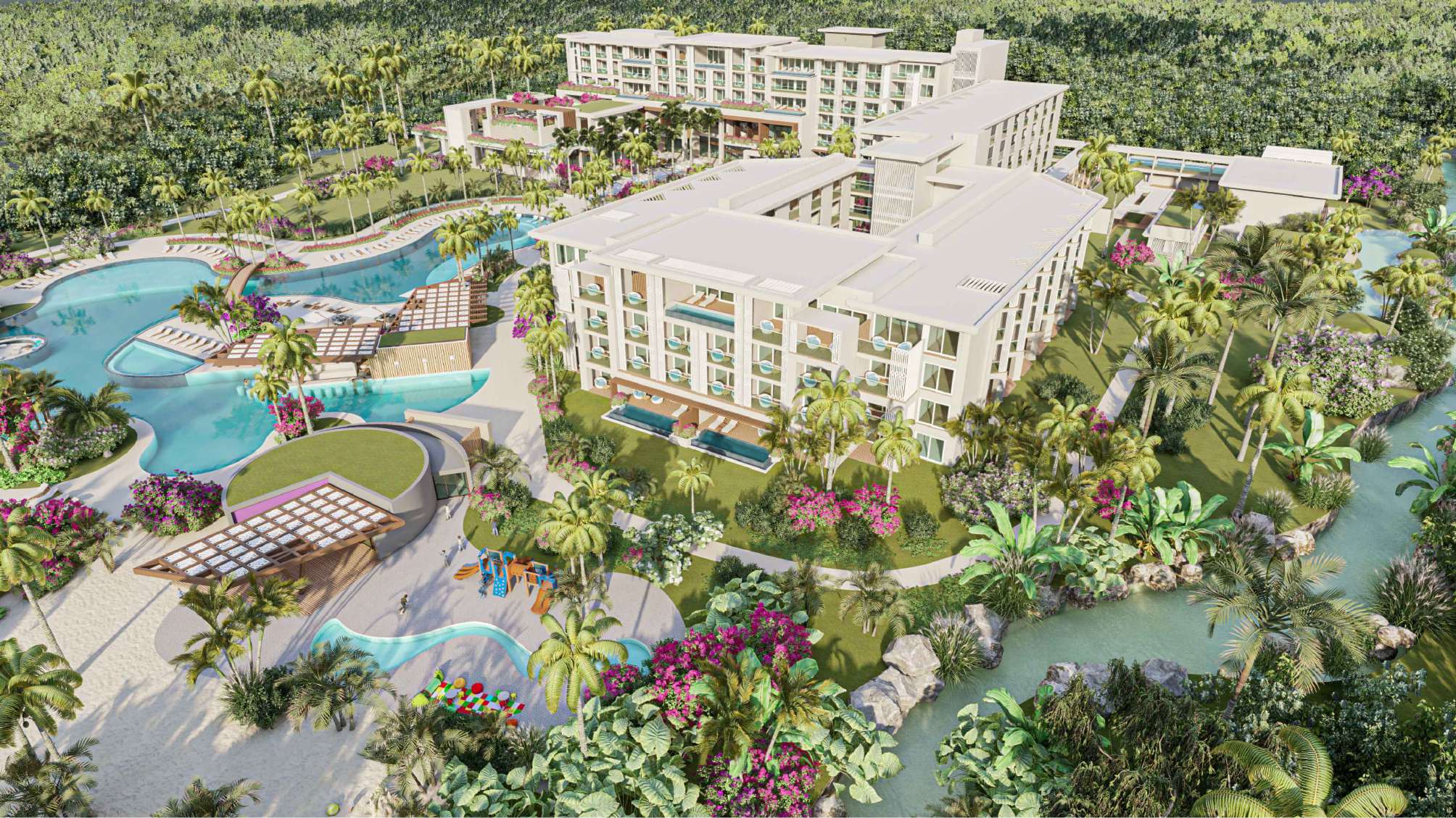 InterContinental Grenada Resort official architectural render, La Sagesse Beach