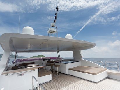 Barco a motor Custom Built · 2011 (reacondicionamiento 2011) · Blue Tank 85 - Night Charter (1)