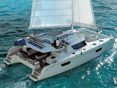 Catamaran Fountaine Pajot Saba 50 · 2017 (refit 2024) · Princess Aphrodite (crewed) (1)