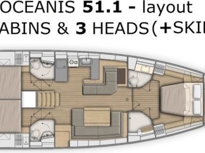 Zeilboot Beneteau Oceanis 51.1 · 2022 · Dodo (0)