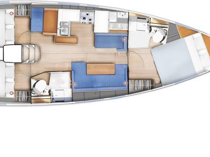 Voilier Jeanneau Sun Odyssey 410 · 2021 (0)